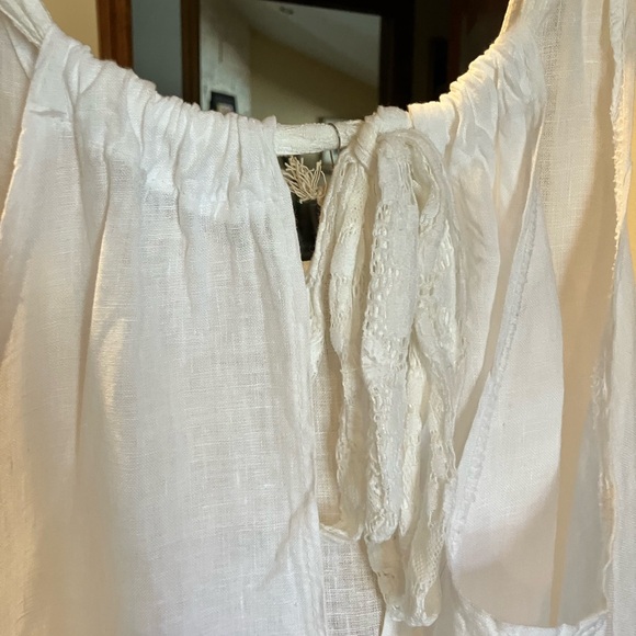 NWT SILK AND LINEN HALTER DRESS MADE IN ITALY TAGS ATTACHED - Picture 16 of 17